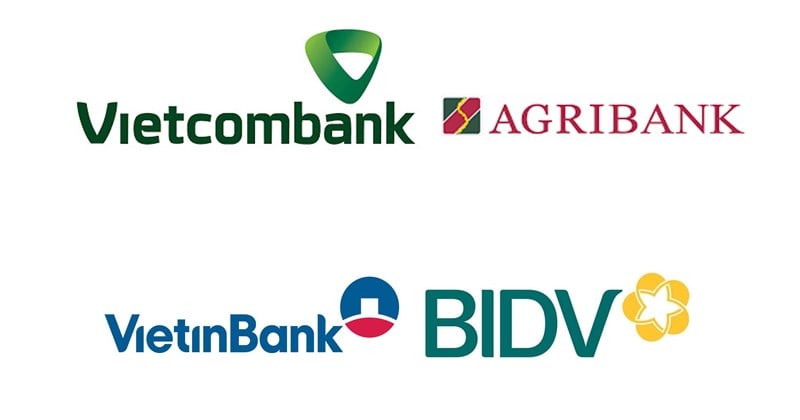 อัตราดอกเบี้ยผันผวนล่าสุดของ Vietcombank, Agribank, VietinBank และ BIDV