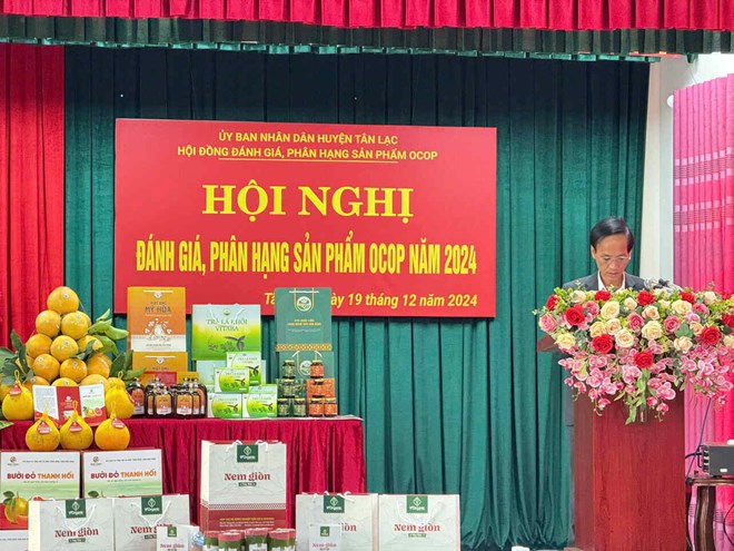 Hoa Binh: Tan Lac se abre paso con 8 productos típicos de OCOP