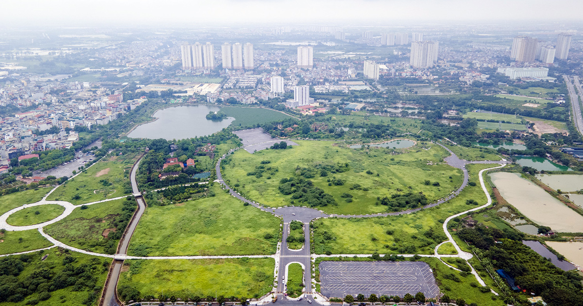 Creating a green buffer zone for the center of Hanoi Capital