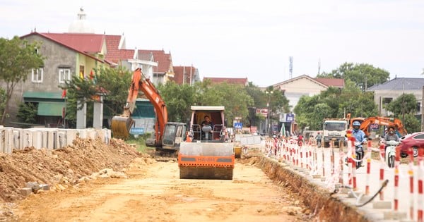 1,100 billion VND National Highway in disarray before storm season