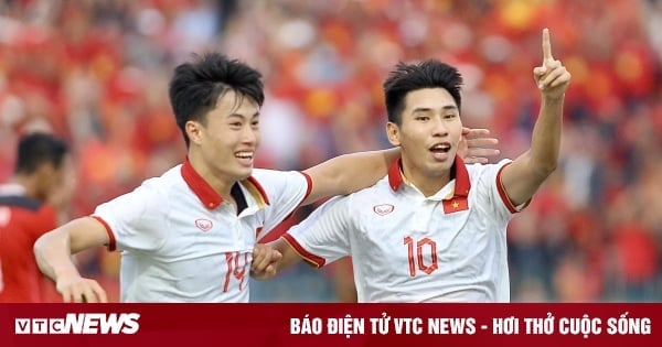 Cận cảnh hậu vệ U22 Indonesia phản lưới, U22 Việt Nam 2-2 U22 Indonesia