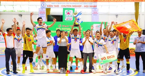 Thai Son Nam Club Ho Chi Minh City won the 2024 international futsal tournament