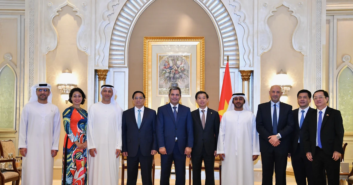 UAE's leading corporations want to invest in strategic infrastructure in Vietnam