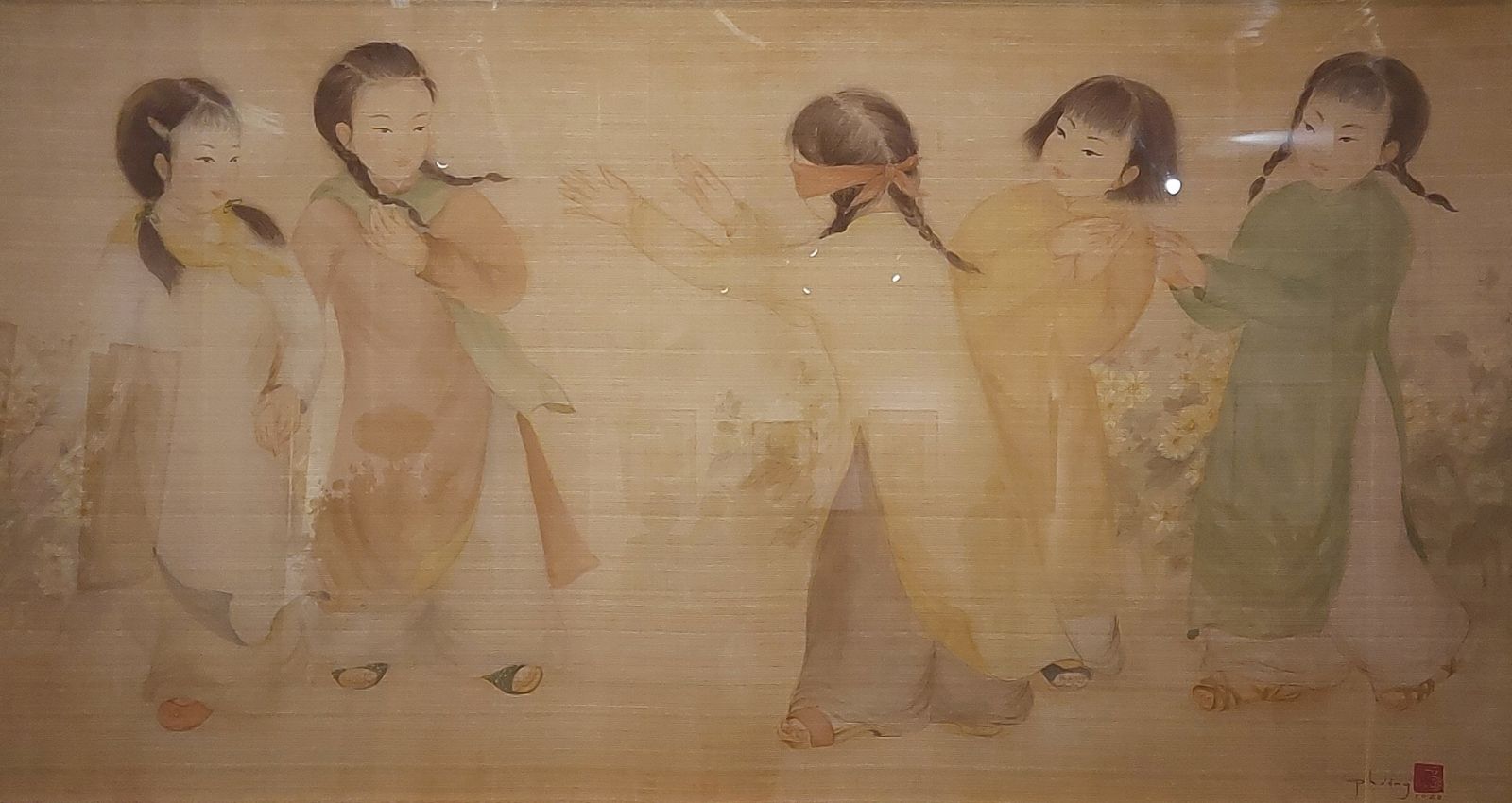 Tác phẩm “Bịt mắt bắt dê“.