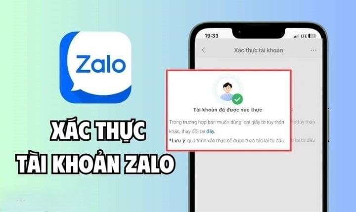 How to authenticate Zalo account on phone to increase security. (Illustration photo)