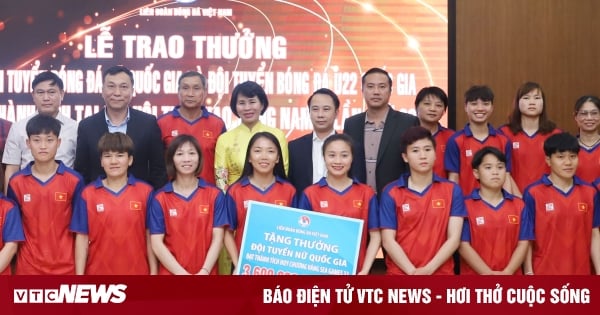 Đội tuyển nữ Việt Nam nhận 5,8 tỷ đồng tiển thưởng sau SEA Games 32