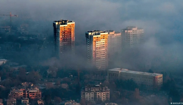 Casi toda Europa respira aire contaminado.