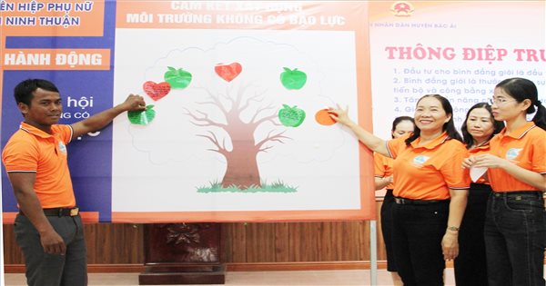 Bac Ai (Ninh Thuan): Lanzamiento del Mes de Acción por la Igualdad de Género y la Prevención y Respuesta a la Violencia de Género en 2024