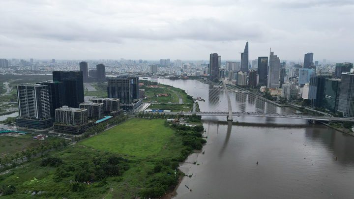 Ho Chi Minh-Ville vue d'en haut.