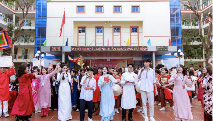 Verbreitung der traditionellen nationalen Kultur an alle Schüler in der Hauptstadt Hanoi