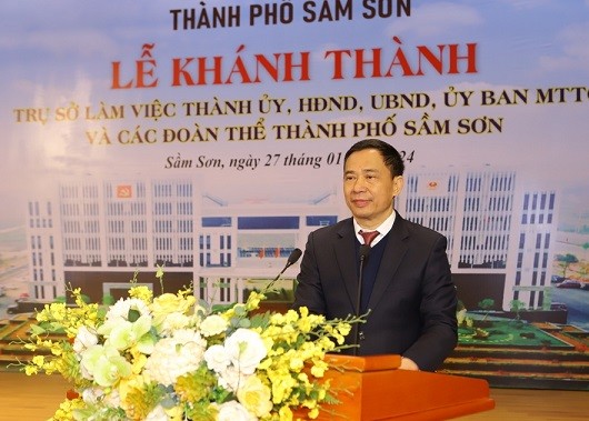 Event - Thanh Hoa: Close-up of the new headquarters of Sam Son city