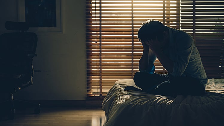 Depression durch den Ehrgeiz, reich zu werden