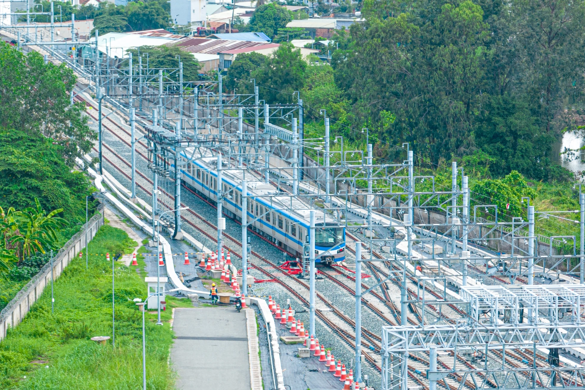 Cận cảnh depot tuyến metro số 1 đã thành hình ảnh 3