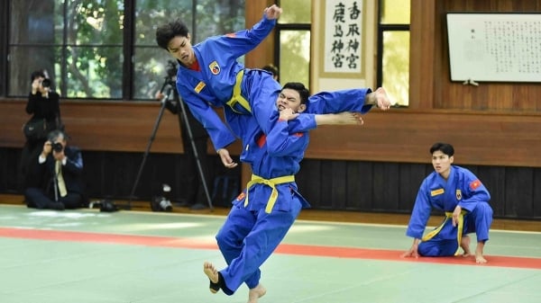 President attends exchange program of Vietnamese Vovinam martial arts and Japanese martial arts