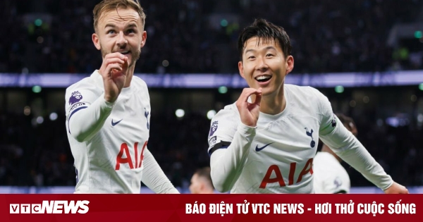 Son Heung-min marque, Tottenham conserve la première place