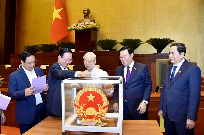 Kết quả lấy phiếu tín nhiệm 44 vị trí lãnh đạo tại Kỳ họp thứ 6