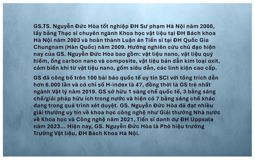 Nhà khoa học vật liệu Nguyễn Đức Hòa: “Vật liệu nano đầy thú vị!”- Ảnh 10.