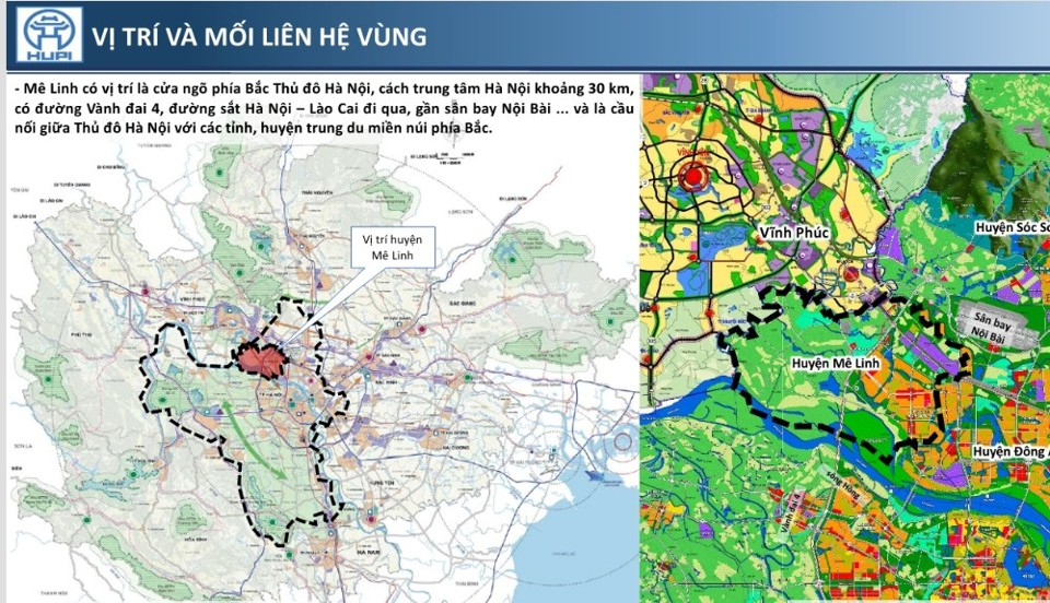 Vorschlag zum Bau des Me Linh-Viertels nach dem Modell einer Zweiwegeachse und eines Verbindungskorridors, Bild 2