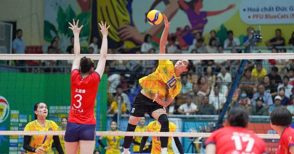 Identifizierung attraktiver Gegner von Bich Tuyen und vietnamesischem Frauenvolleyball