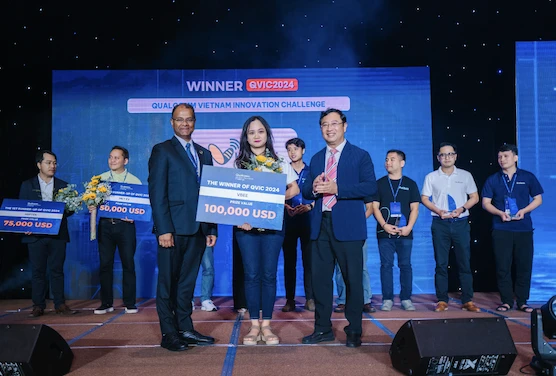 فازت Vbee بالجائزة الأولى في مسابقة Qualcomm Vietnam Innovation Challenge 2024