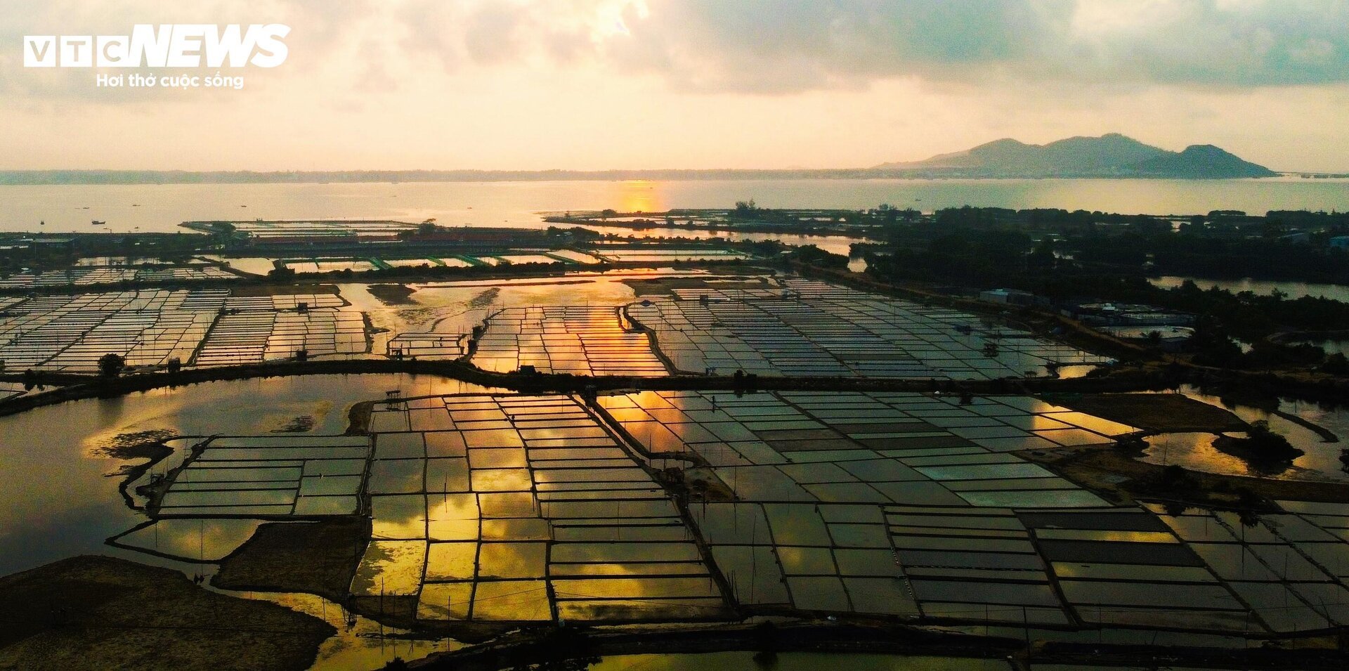 People 'carrying the sun' on the white salt fields in Binh Dinh - 1