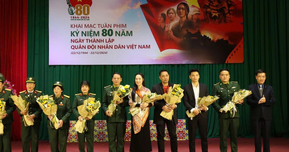 Peach, Pho and Piano 'got into' film week celebrating 80th anniversary of army's founding