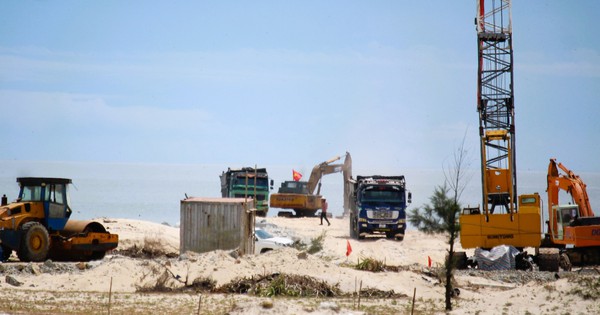 Der Bau des Seehafens My Thuy wird beschleunigt, der Bau des Flughafens kann beginnen