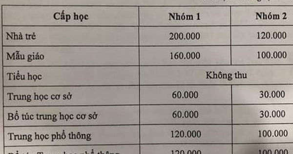 Ho-Chi-Minh-Stadt kündigt Studiengebühren für das erste Semester an öffentlichen Schulen an