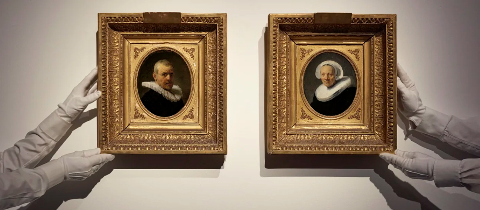 レンブラントの希少な肖像画2点がオークションに出品、数百万 レンブラントの希少な肖像画2点がオークションに出品、数百万