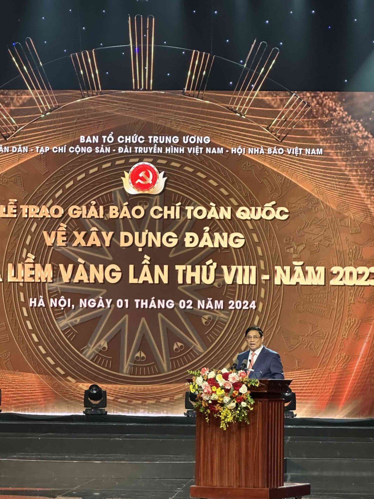 Lễ công bố và trao Giải Búa liềm vàng lần thứ VIII - năm 2023