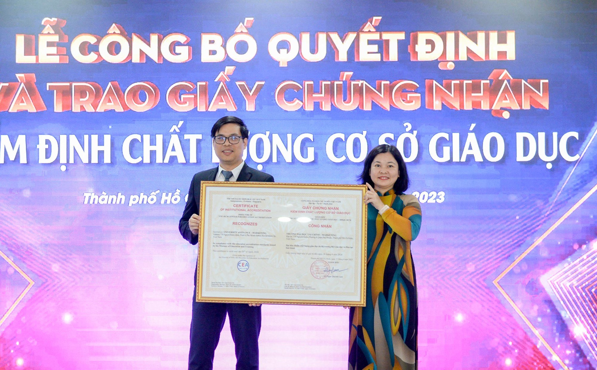 Hiệu trưởng Trường ĐH Tài chính-Marketing: ‘Không đánh đổi chất lượng với bất cứ thứ gì’ - Ảnh 2.