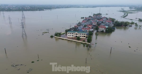 クオックオアイ地区では6つのコミューンが浸水し、400人以上が避難した。