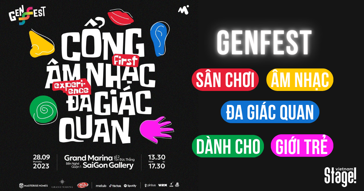 GENfest - sự kiện âm nhạc dành cho giới trẻ sắp diễn ra