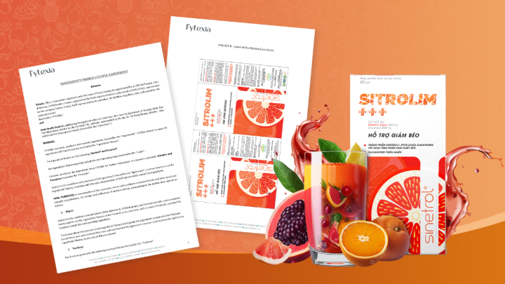 Applying Sinetrol® fat-dissolving technology to Sitrolim+++ slimming tea - 1