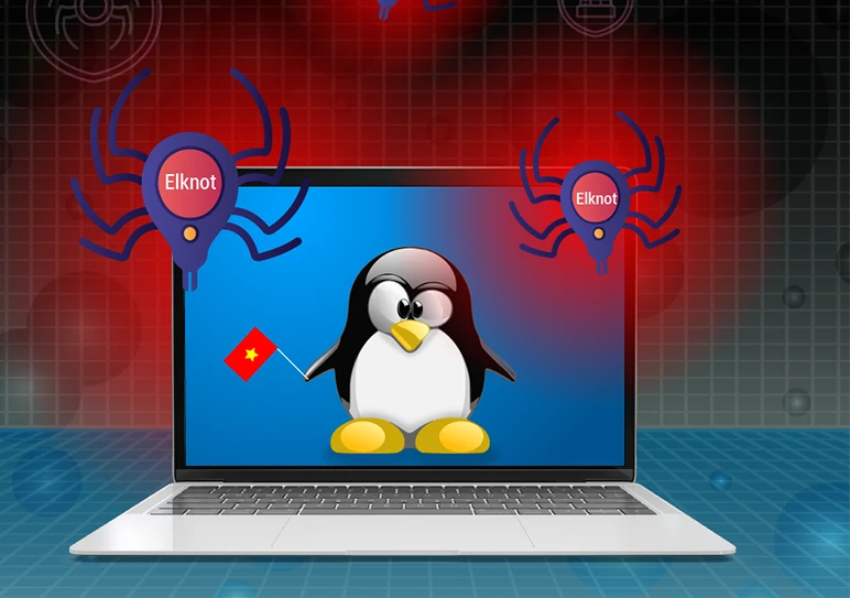 Viele Varianten des Elknot-Virus zielen offenbar auf vietnamesische Linux-Server ab