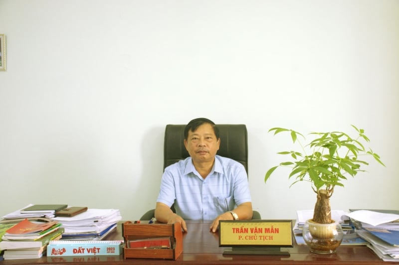 Mr. Tran Van Man - Vice Chairman of Nam Tra My District People's Committee