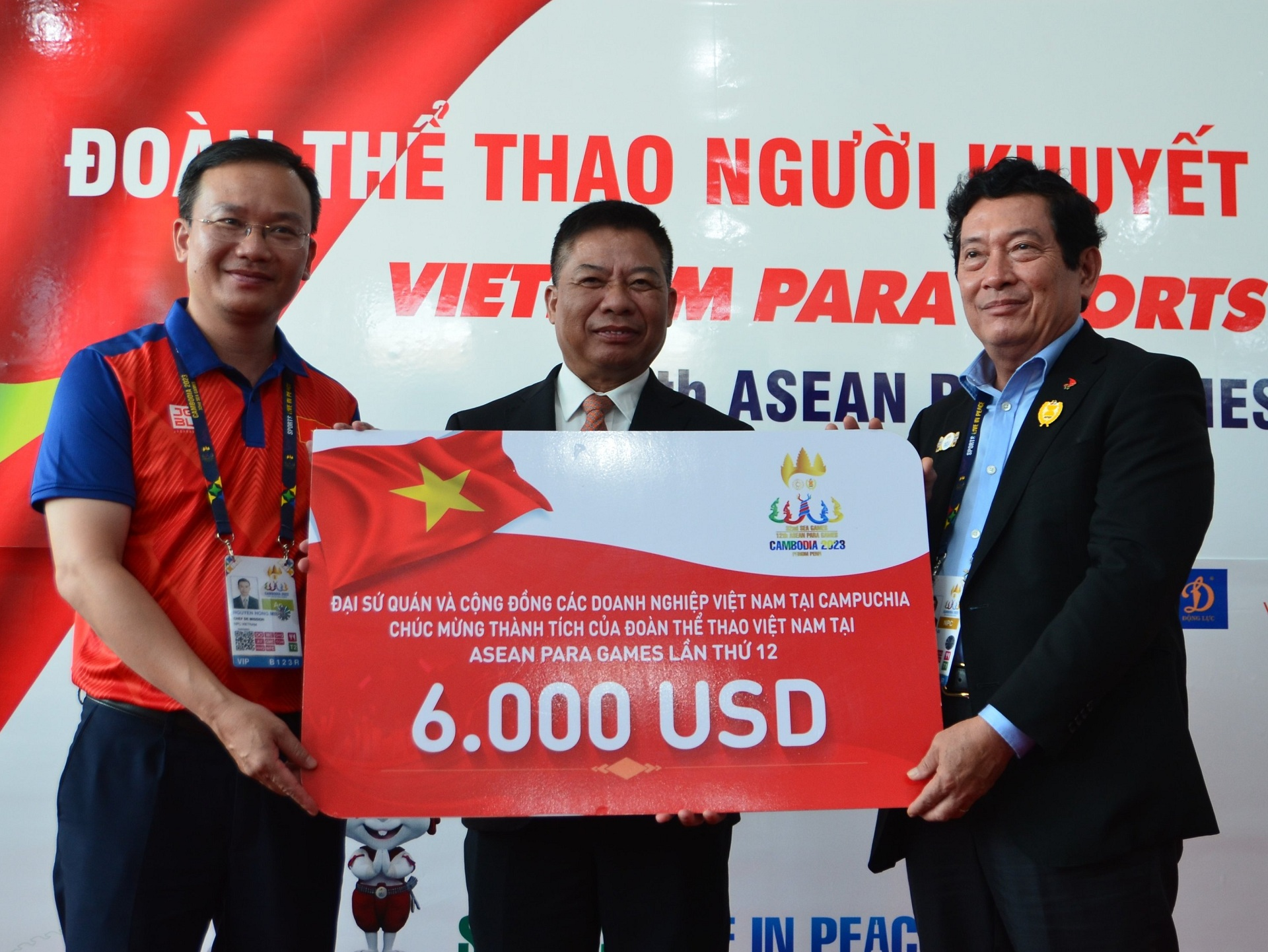 ASEAN Para Games 12: Vietnamesische Delegation erhält Bonus