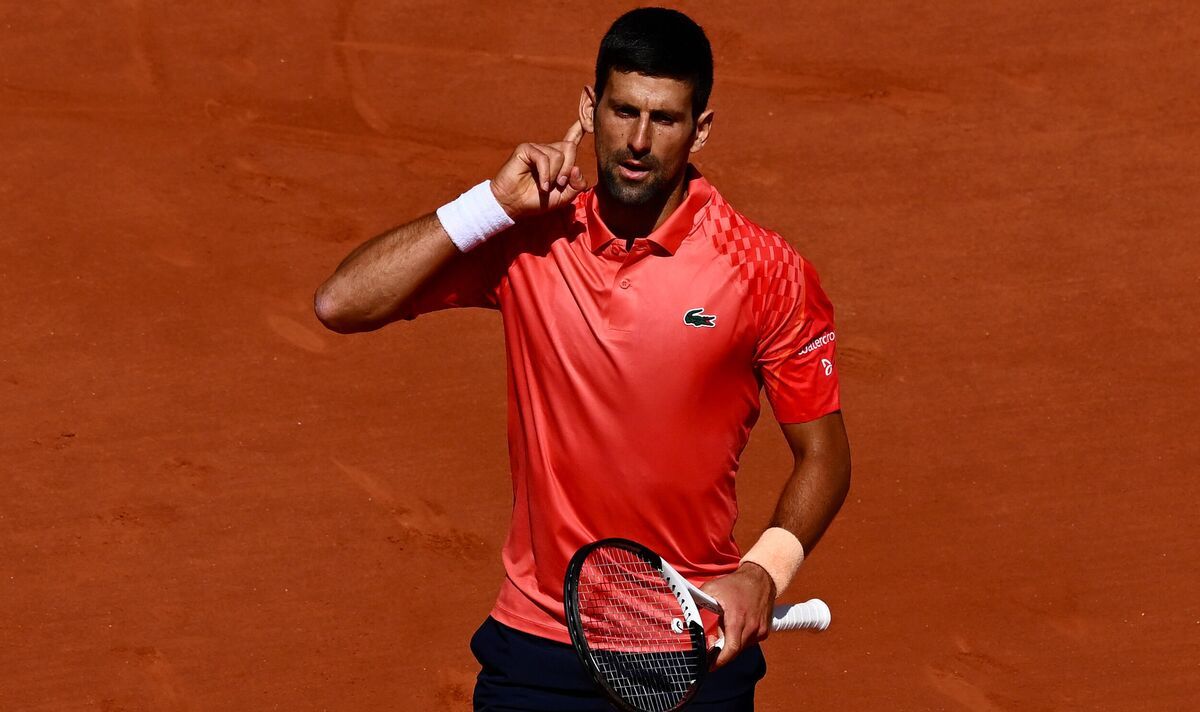 Djokovic bị la ó vì mừng điểm số ở Roland Garros