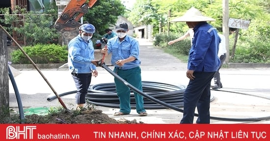 Khoảng 16,6% người dân đô thị Hà Tĩnh chưa được sử dụng nước sạch