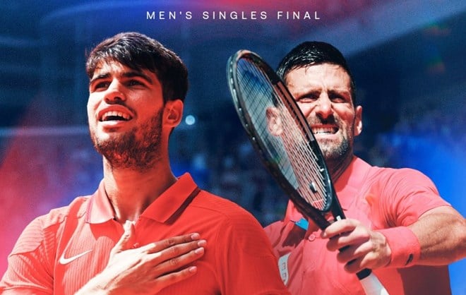 Lịch thi đấu Djokovic vs Alcaraz tại chung kết Olympic 2024