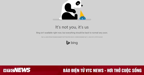 Microsoft's Bing search engine crashes, users can't access it