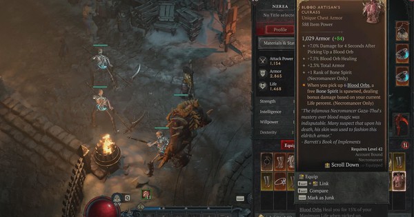 Les échanges de la saison 2 de Diablo IV sont suspendus indéfiniment en raison d'un piratage informatique