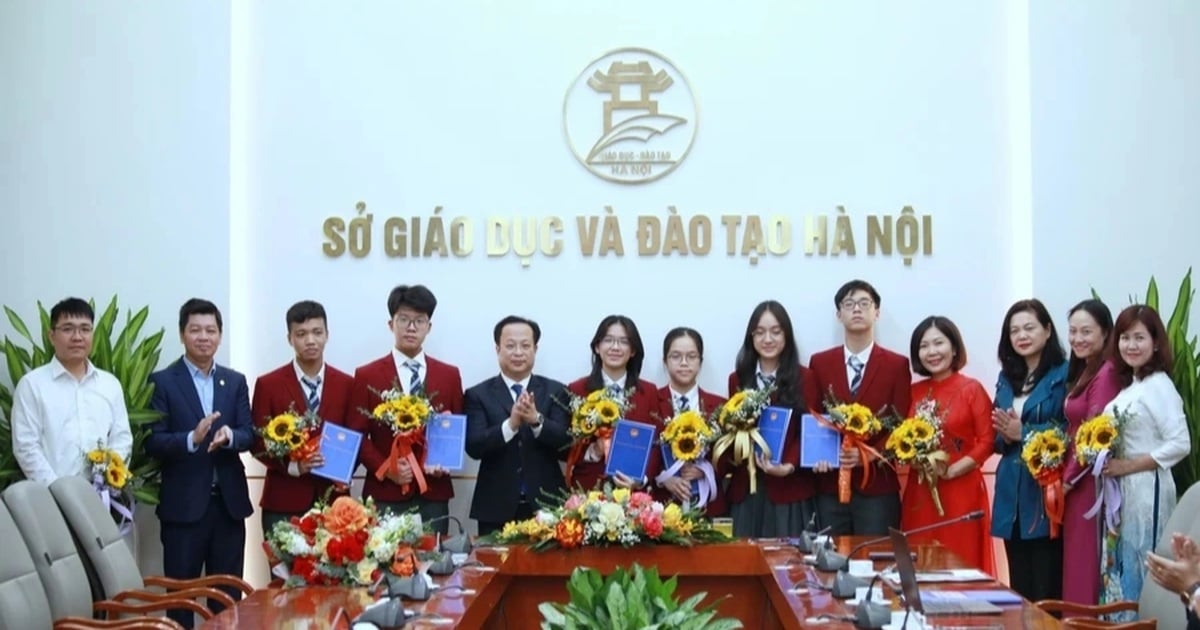 Le premier étudiant de Hanoi reçoit une nouvelle récompense de 200 millions de VND