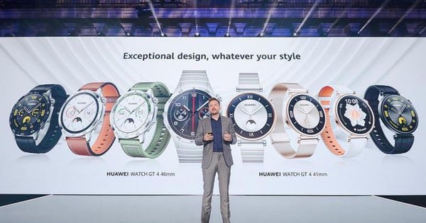 Huawei is about to bring a new series of smartwatches to Vietnam