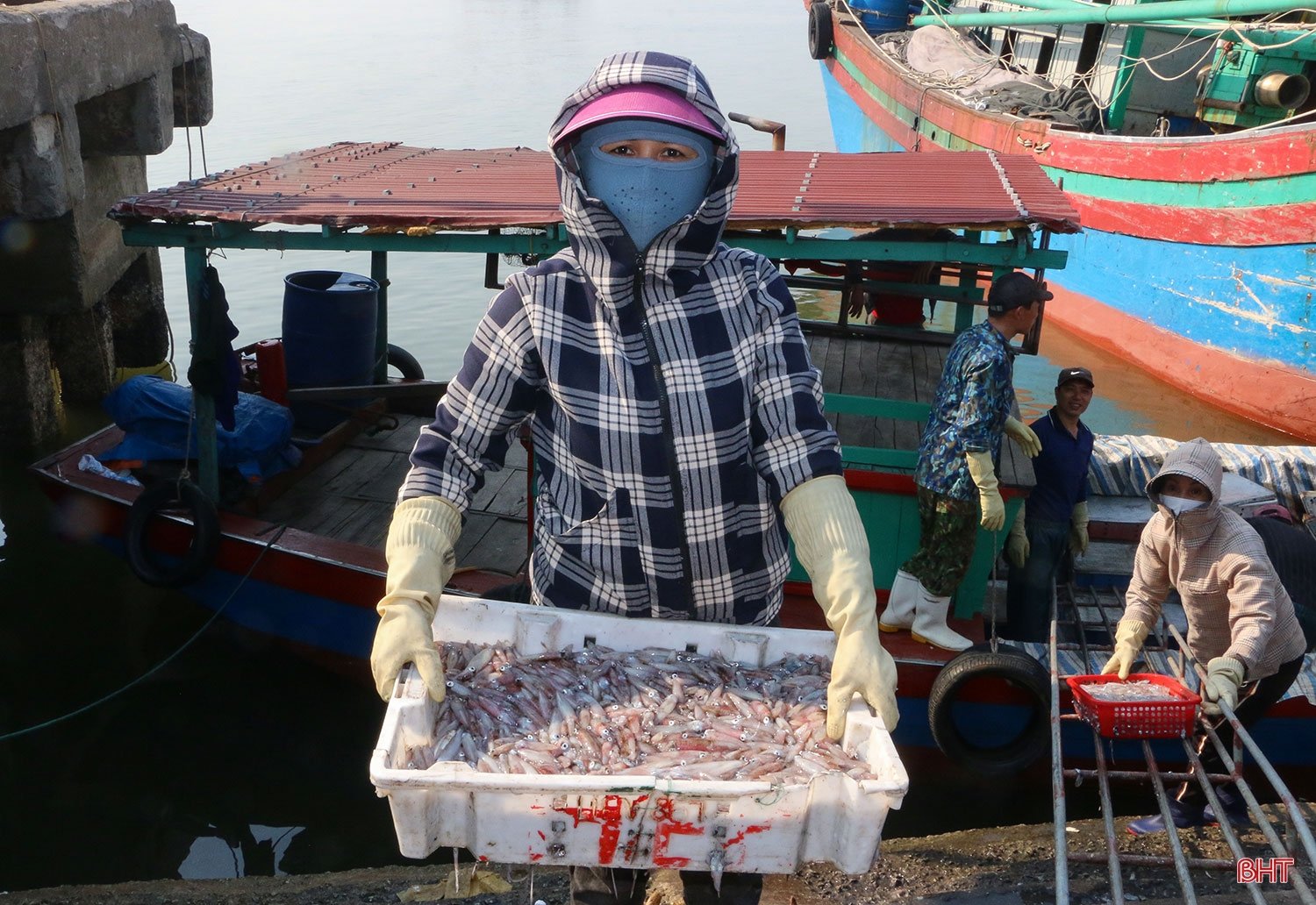 Fishermen love the sea