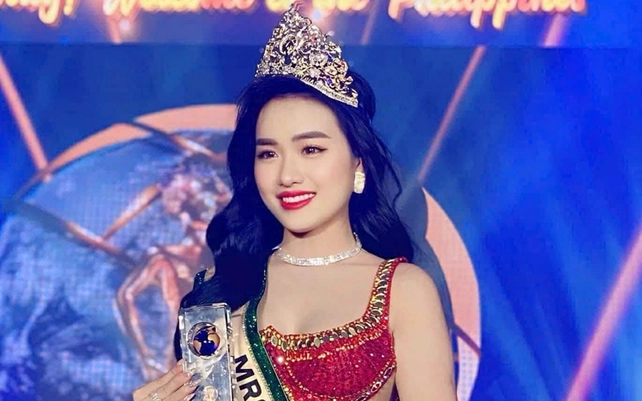 Vu Thi Hoa zur Mrs Earth International 2024 gekrönt