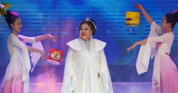 People's Artist Ngoc Giau was moved when returning to the stage of traditional opera