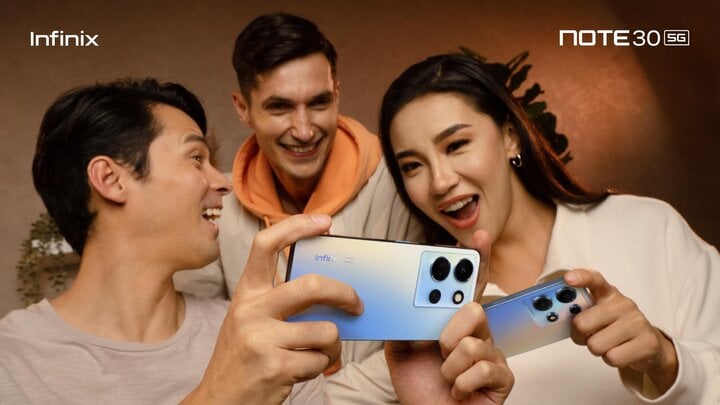 Infinix ra mắt điện thoại NOTE 30 5G, chip Dimensity 6080 5G, sạc nhanh 45W - 2