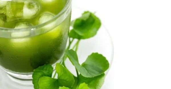 ¿Quién debería evitar beber jugo de centella asiática para refrescarse?