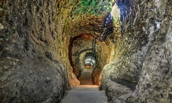 Derinkuyu underground city in Türkiye. Photo: iStock
